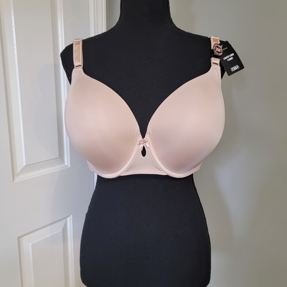 NWT Torrid Curve Beige Lightly Lined T-Shirt Bra With 360° Back Smoothing - Picture 4 of 7